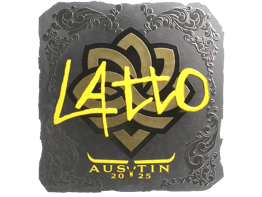 Sticker | latto (Foil) | Austin 2025 - $ 1.74
