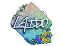 Sticker | latto | Rio 2022 - $ 0.09