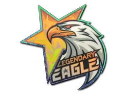 Sticker | Legendary Eagle (Holo) - $ 1.04