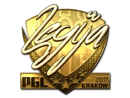 Sticker | LEGIJA (Gold) | Krakow 2017 - $ 2236.46
