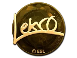 Sticker | Lekr0 (Gold) | Katowice 2019 - $ 64.05