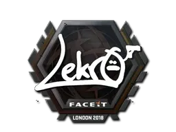 Sticker | Lekr0 | London 2018 - $ 0.50