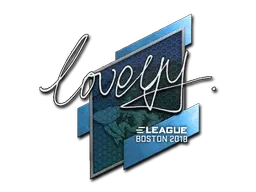 Sticker | LoveYY | Boston 2018 - $ 9.39
