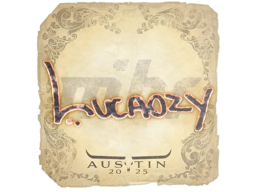 Sticker | Lucaozy | Austin 2025 - $ 0.04
