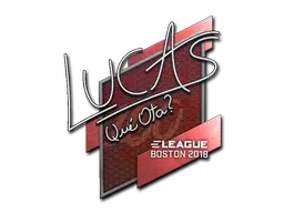 Sticker | LUCAS1 | Boston 2018 - $ 16.40