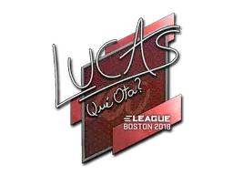 Sticker | LUCAS1 | Boston 2018 - $ 16.29