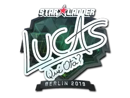 Sticker | LUCAS1 (Foil) | Berlin 2019 - $ 0.70