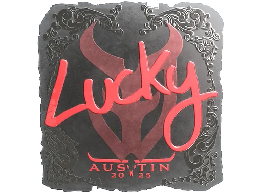 Sticker | Lucky (Foil) | Austin 2025 - $ 0.78