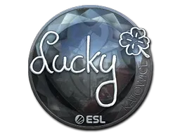 Sticker | Lucky (Foil) | Katowice 2019 - $ 9.67