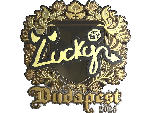 Sticker | Lucky (Gold) | Budapest 2025 - $ 7.26