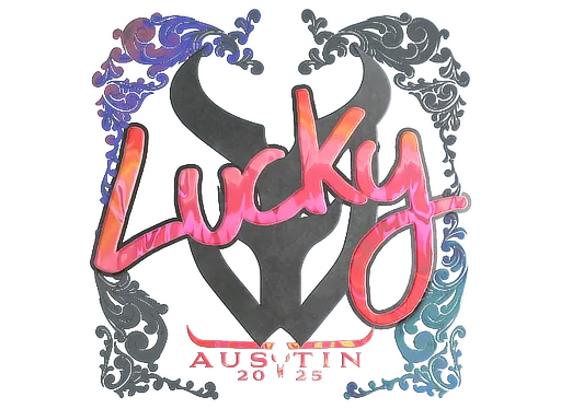 Sticker | Lucky (Holo) | Austin 2025 - $ 2.72