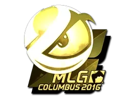 Sticker | Luminosity Gaming (Gold) | MLG Columbus 2016 ``
