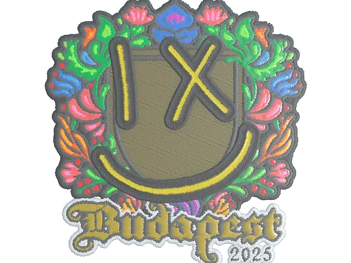 Sticker | lux (Embroidered) | Budapest 2025 - $ 0.30