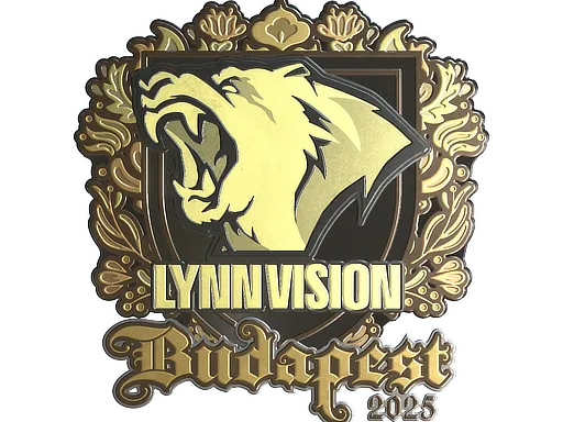 Sticker | Lynn Vision (Gold) | Budapest 2025 - $ 6.11