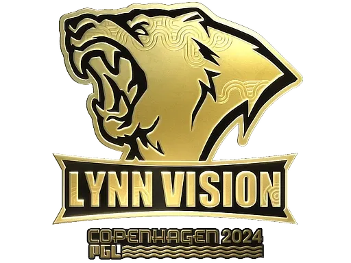 Sticker | Lynn Vision (Gold) | Copenhagen 2024 - $ 36.60