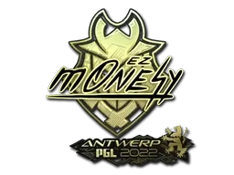Sticker | m0NESY (Gold) | Antwerp 2022 - $ 163.07