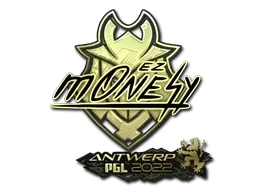 Sticker | m0NESY (Gold) | Antwerp 2022 - $ 126.20