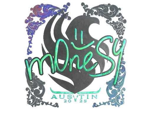 Sticker | m0NESY (Holo) | Austin 2025 - $ 9.30
