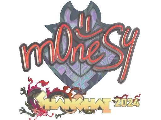 Sticker | m0NESY (Holo) | Shanghai 2024 - $ 5.20