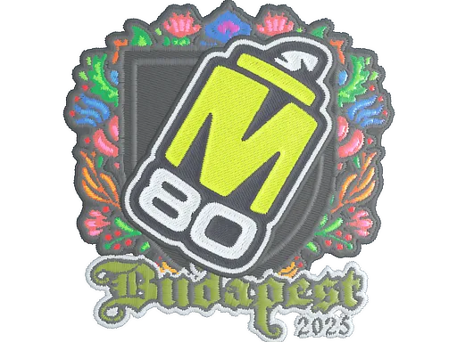 Sticker | M80 (Embroidered) | Budapest 2025 - $ 0.04