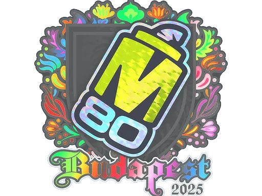 Sticker | M80 (Holo) | Budapest 2025 - $ 7.74