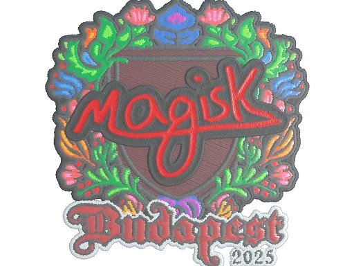 Sticker | Magisk (Embroidered) | Budapest 2025 - $ 0.04