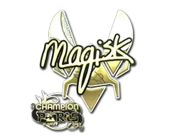 Sticker | Magisk (Gold, Champion) | Paris 2023 - $ 1.18