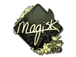 Sticker | Magisk (Gold) | Rio 2022 - $ 4.73