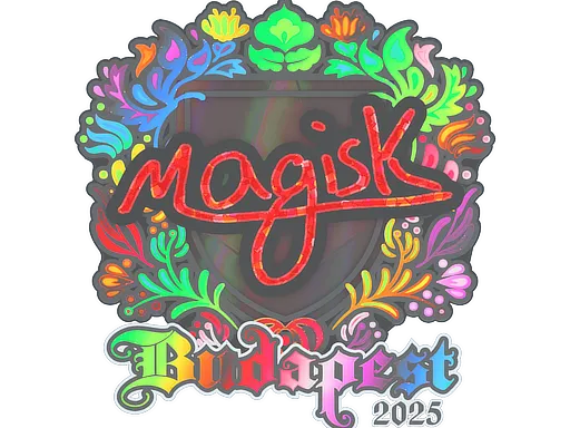 Sticker | Magisk (Holo) | Budapest 2025 - $ 0.80