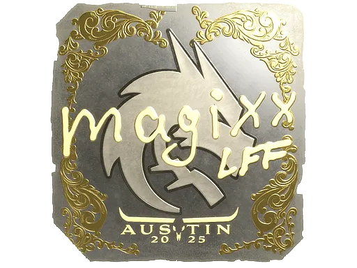 Sticker | magixx (Gold) | Austin 2025 - $ 3.59