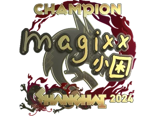 Sticker | magixx (Gold, Champion) | Shanghai 2024 ``