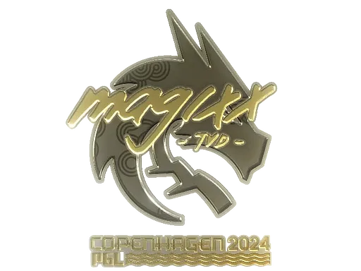 Sticker | magixx (Gold) | Copenhagen 2024 - $ 2.77