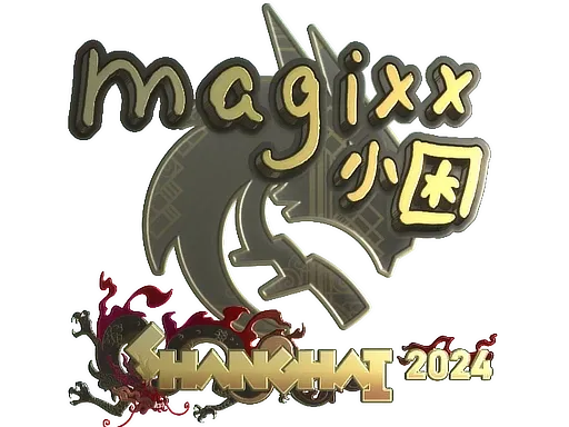 Sticker | magixx (Gold) | Shanghai 2024 - $ 6.95