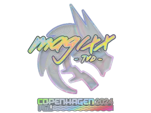 Sticker | magixx (Holo) | Copenhagen 2024 - $ 0.82
