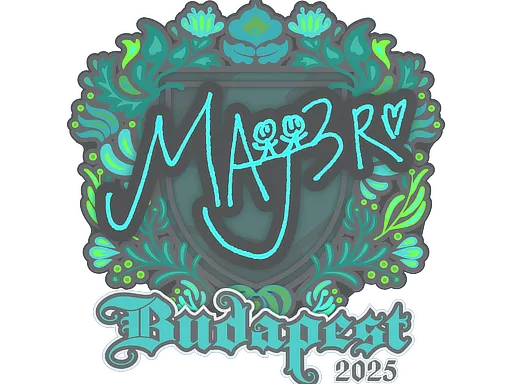 Sticker | MAJ3R | Budapest 2025 - $ 0.03