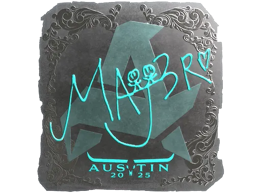 Sticker | MAJ3R (Foil) | Austin 2025 - $ 0.05