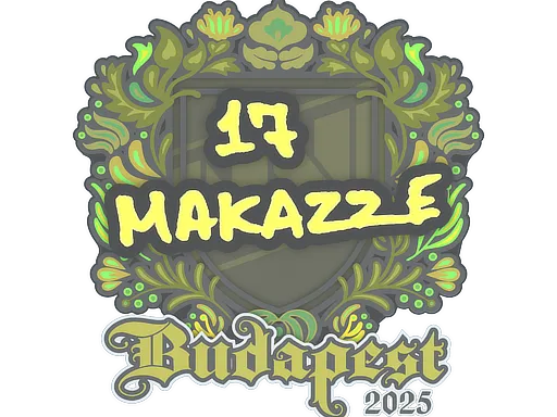 Sticker | makazze | Budapest 2025 - $ 0.04