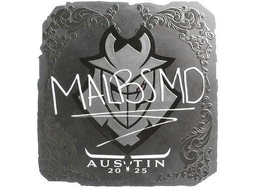 Sticker | malbsMd (Foil) | Austin 2025 - $ 0.04