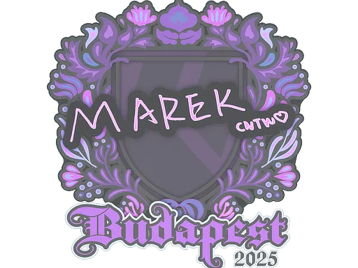 Sticker | Marek | Budapest 2025 - $ 0.04