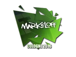 Sticker | markeloff | Cologne 2016 - $ 9.81