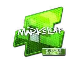 Sticker | markeloff (Foil) | Atlanta 2017 - $ 33.20