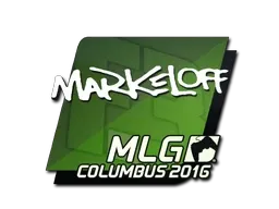 Sticker | markeloff | MLG Columbus 2016 - $ 10.40
