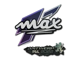 Sticker | max | Antwerp 2022 - $ 0.07