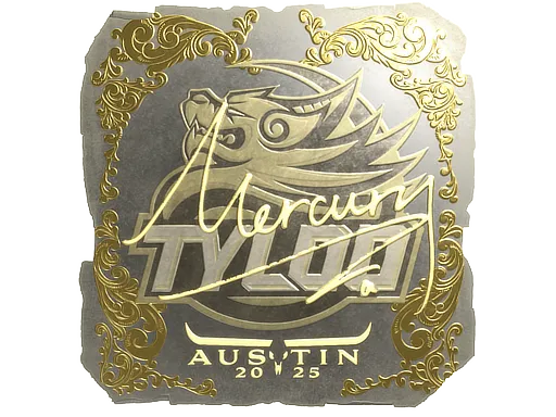 Sticker | Mercury (Gold) | Austin 2025 - $ 17.08