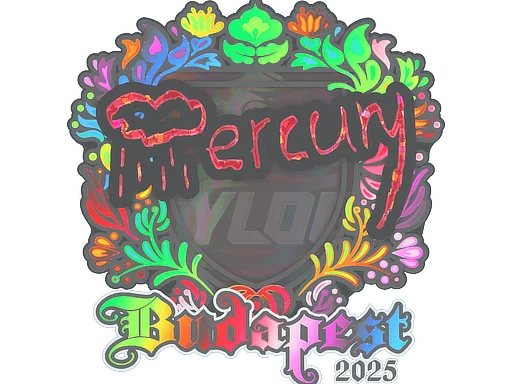 Sticker | Mercury (Holo) | Budapest 2025 - $ 2.72