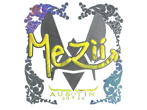 Sticker | mezii (Holo) | Austin 2025 - $ 0.27