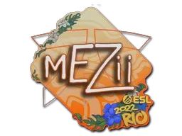 Sticker | mezii | Rio 2022 - $ 0.07