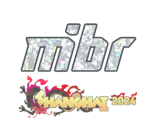 Sticker | MIBR (Glitter) | Shanghai 2024 ``