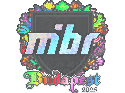 Sticker | MIBR (Holo) | Budapest 2025 - $ 3.72