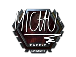 Sticker | MICHU (Foil) | London 2018 - $ 4.95